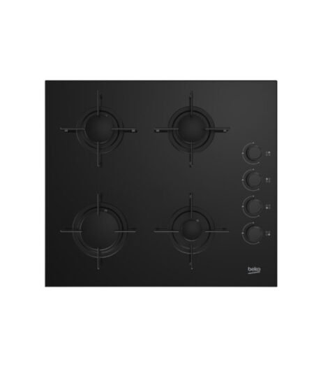 Cubierta a Gas Beko 65 cm Cristal negro