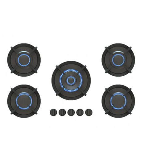 Cubierta a Gas Pitt Cooking 5 Quemadores Elbrus