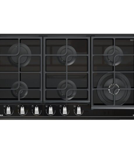 Cubierta Gas Teka 90 cm Cristal Negro