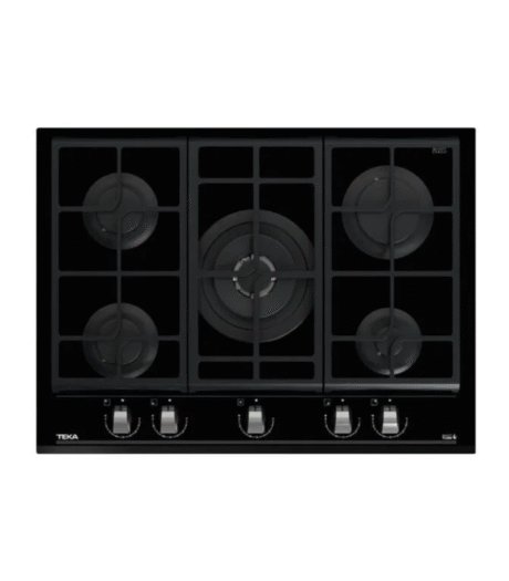 Cubierta a Gas Teka 70 cm Cristal Negro